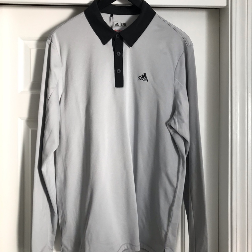 Adidas Long sleeve golf polo